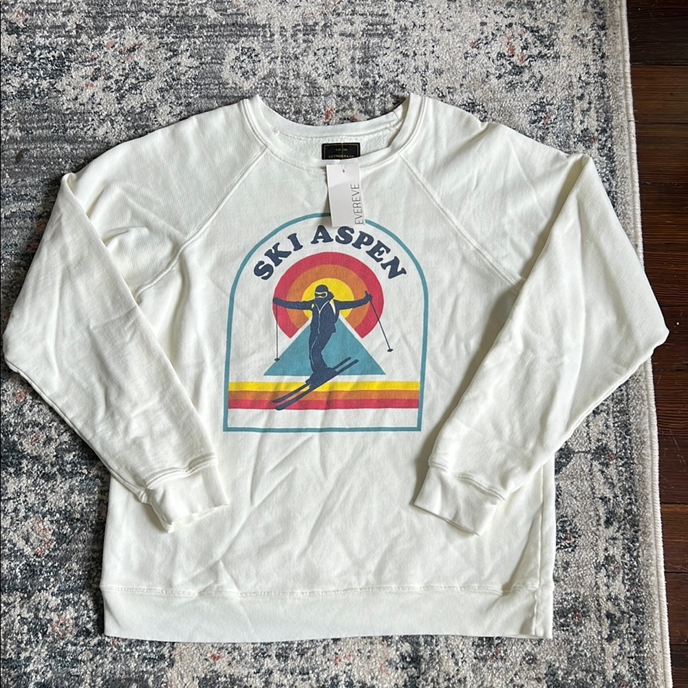 Evereve Ski Aspen White Sweatshirt